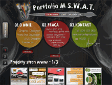 Tablet Screenshot of portfolio.mswat.pl